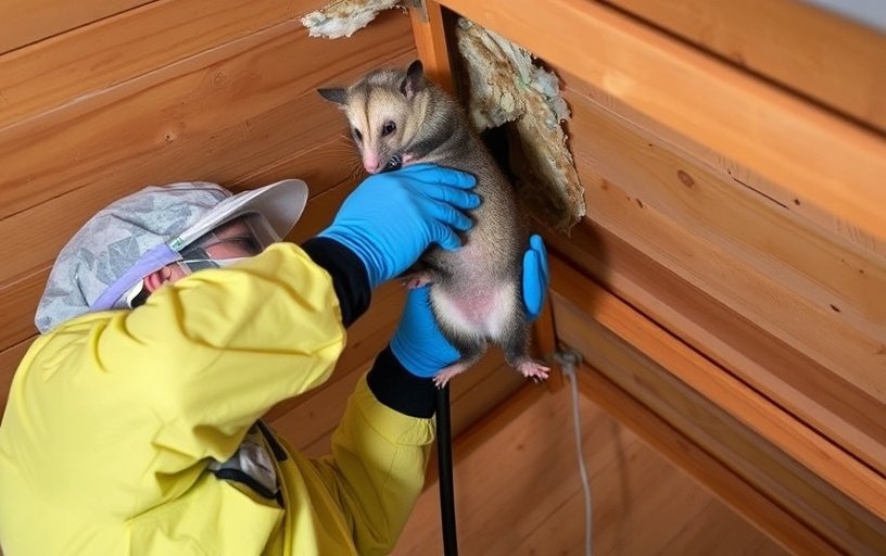 Roof & Ceiling Possum Removal in Kingsville